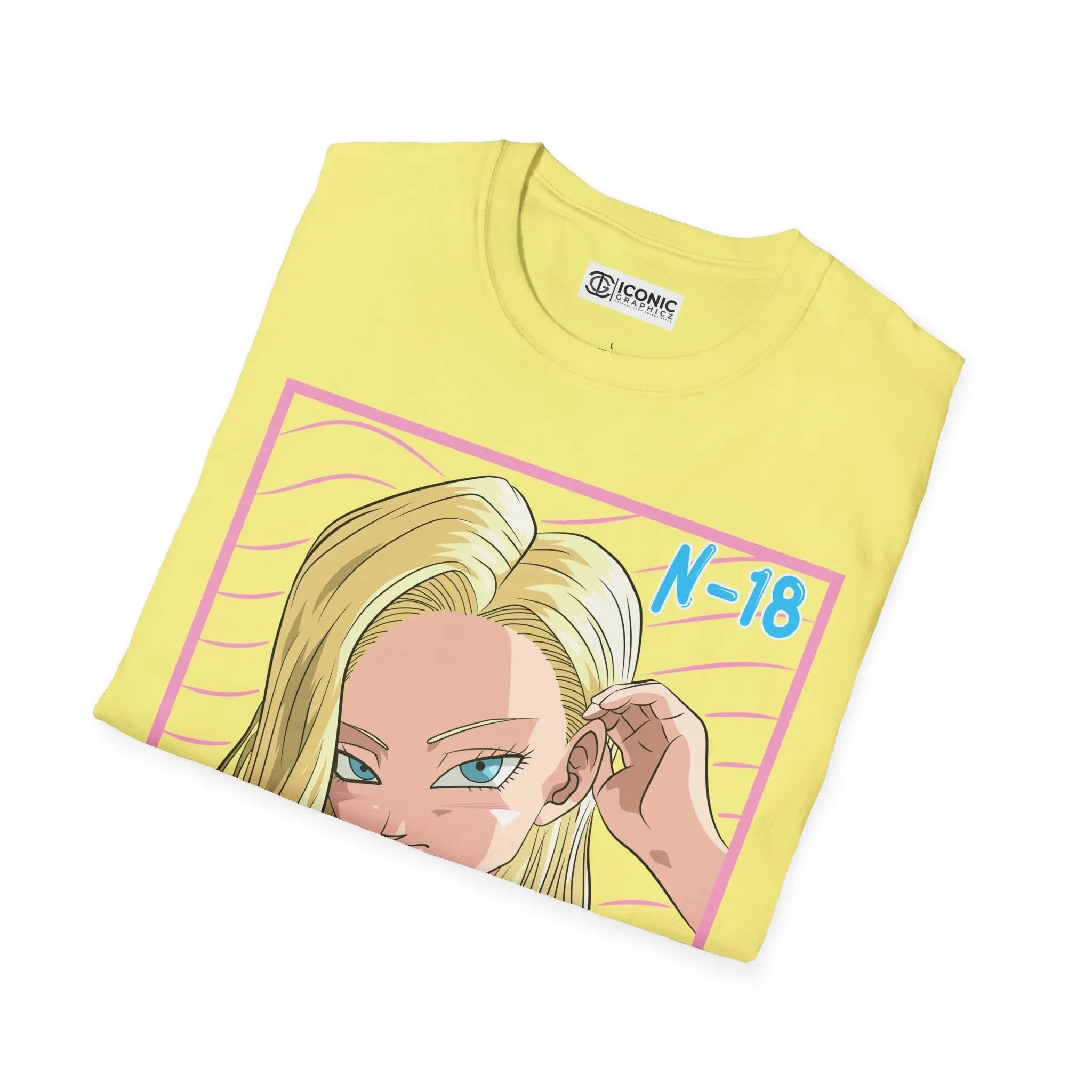 Android 18 Dragonball T-Shirt Printify
