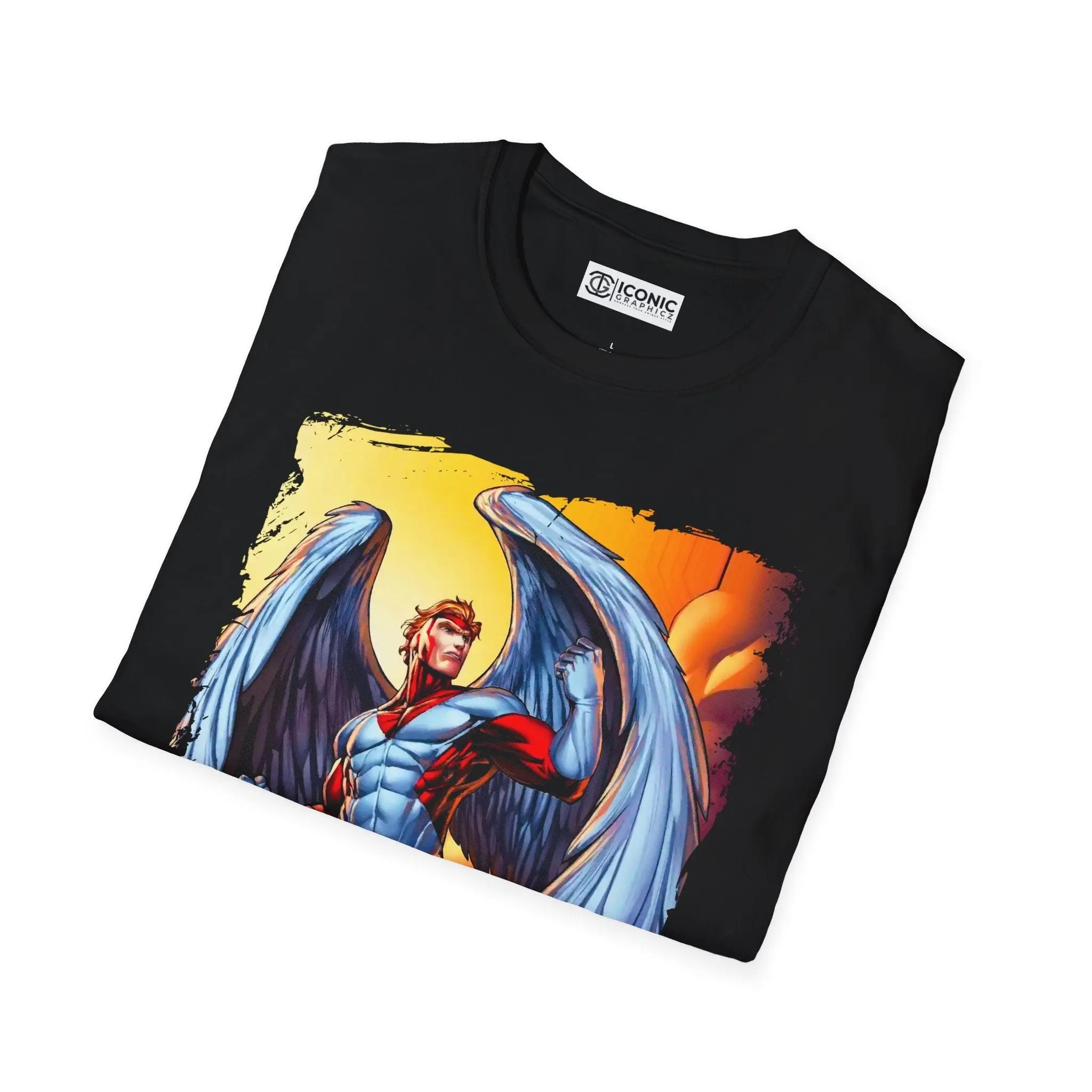Angel T-Shirt - 'Angel' Graphic Tee for Superhero Fans Printify