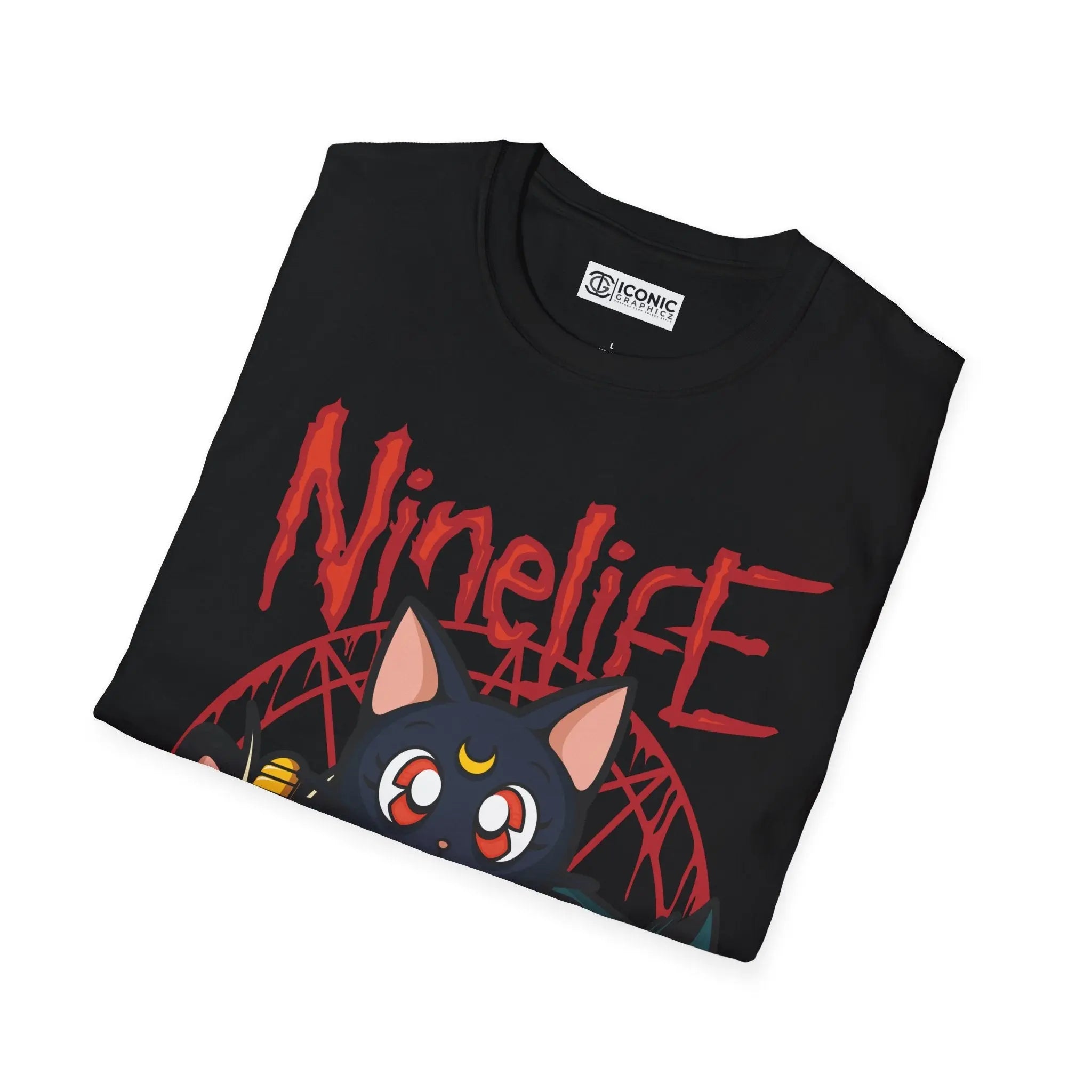 Anime Cats T-Shirt Printify
