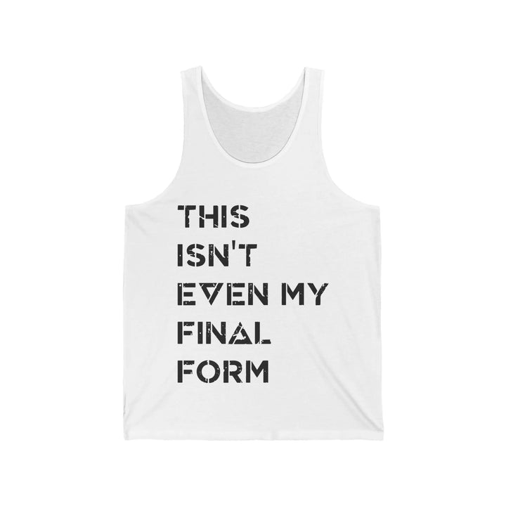 Anime fitness Unisex Jersey Tank Printify