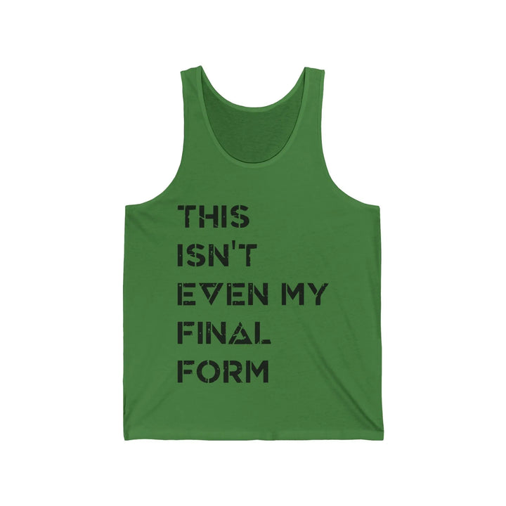 Anime fitness Unisex Jersey Tank Printify