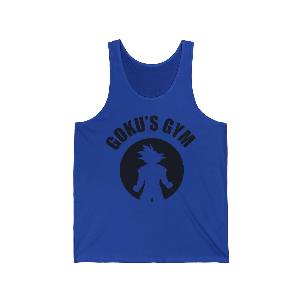 Anime fitness Unisex Jersey Tank Printify
