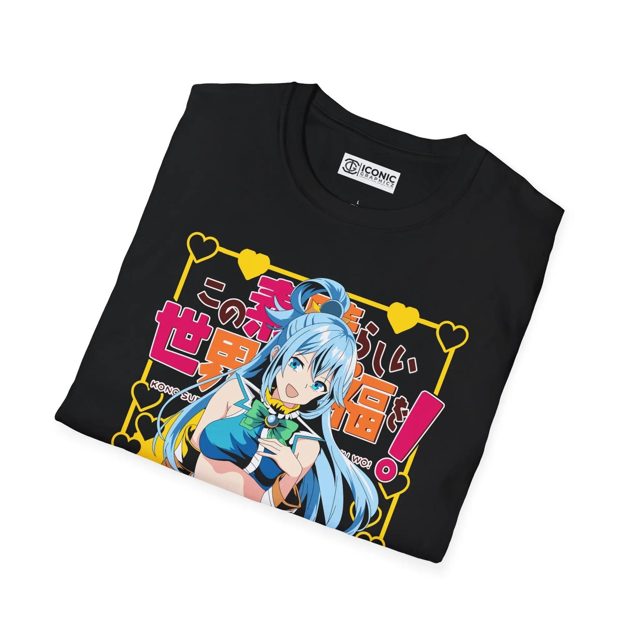 Aqua Konosuba T-Shirt Printify