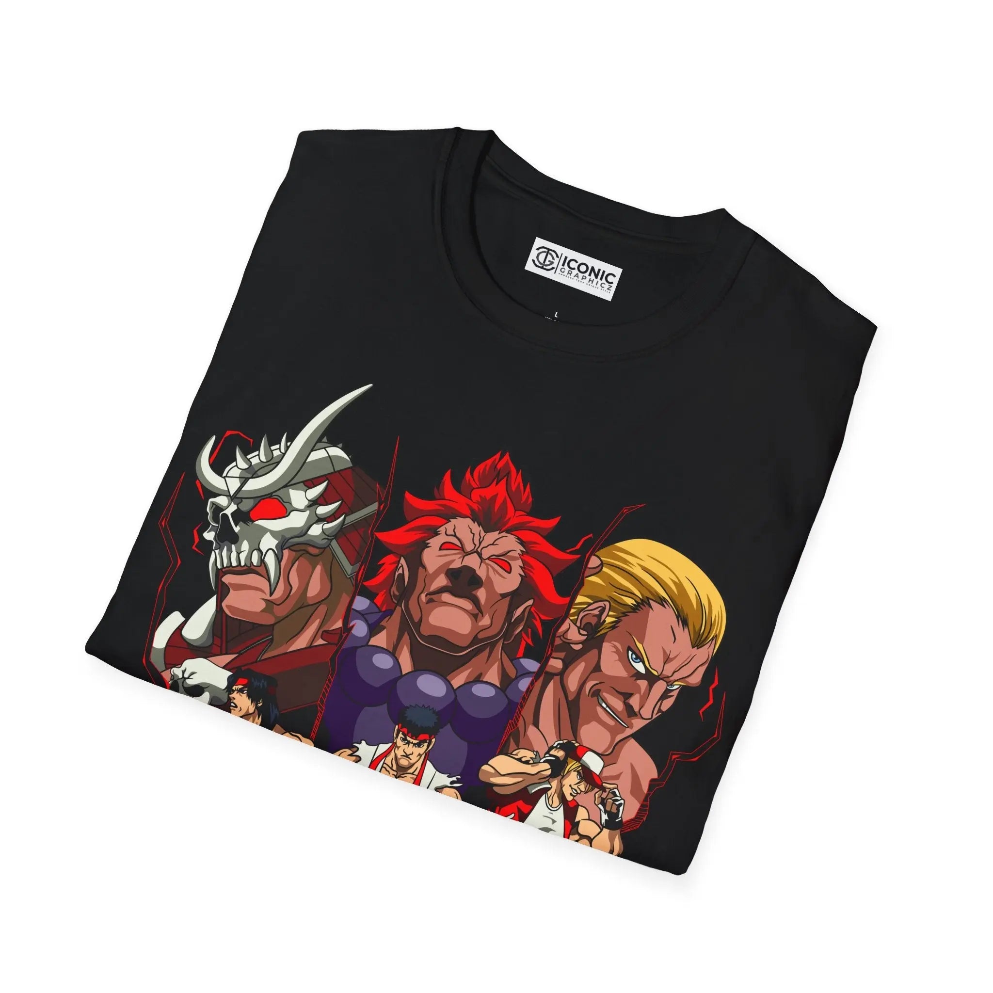 Arcade Fighters T-Shirt Printify