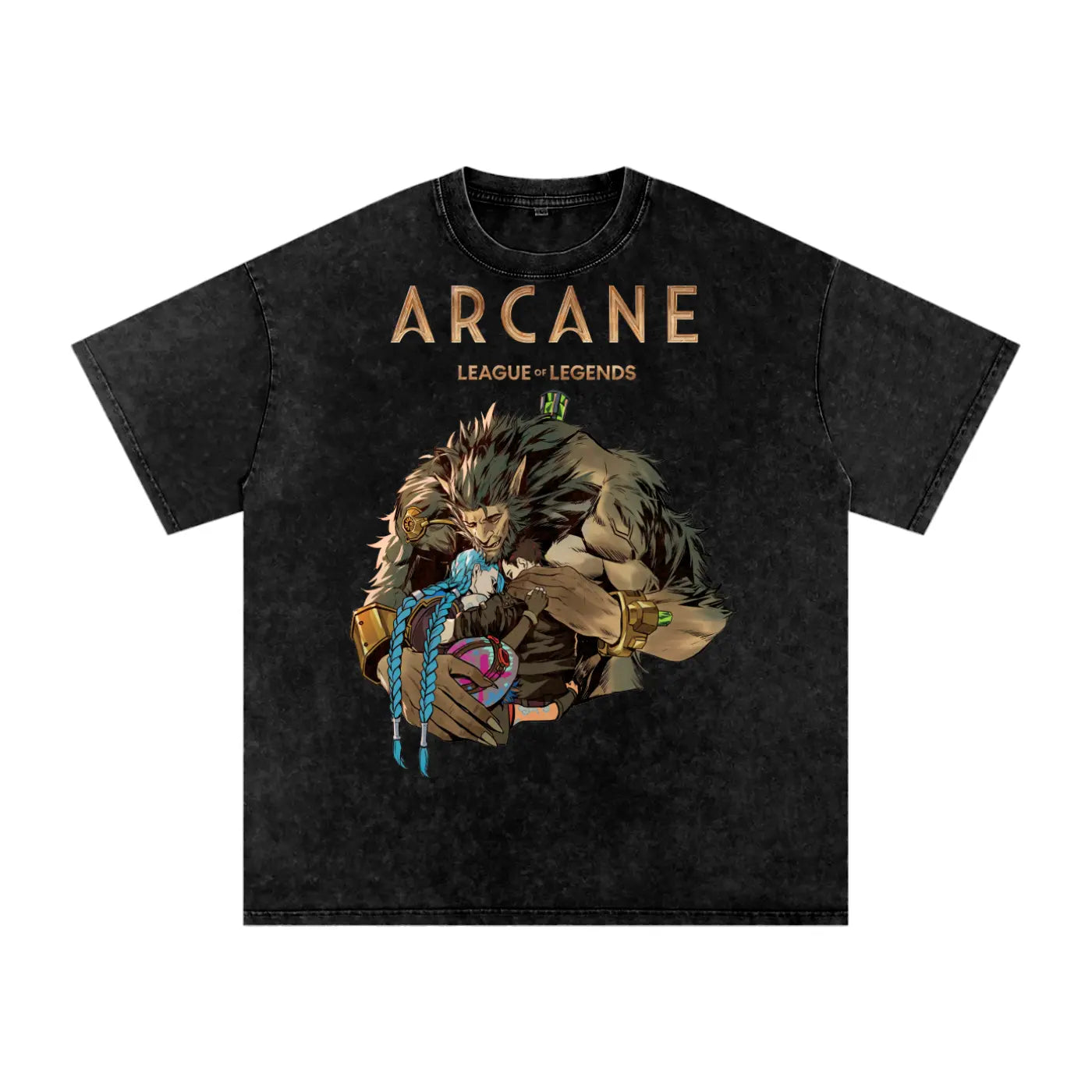 Arcane Acid Wash Oversize T-Shirt ODMPOD