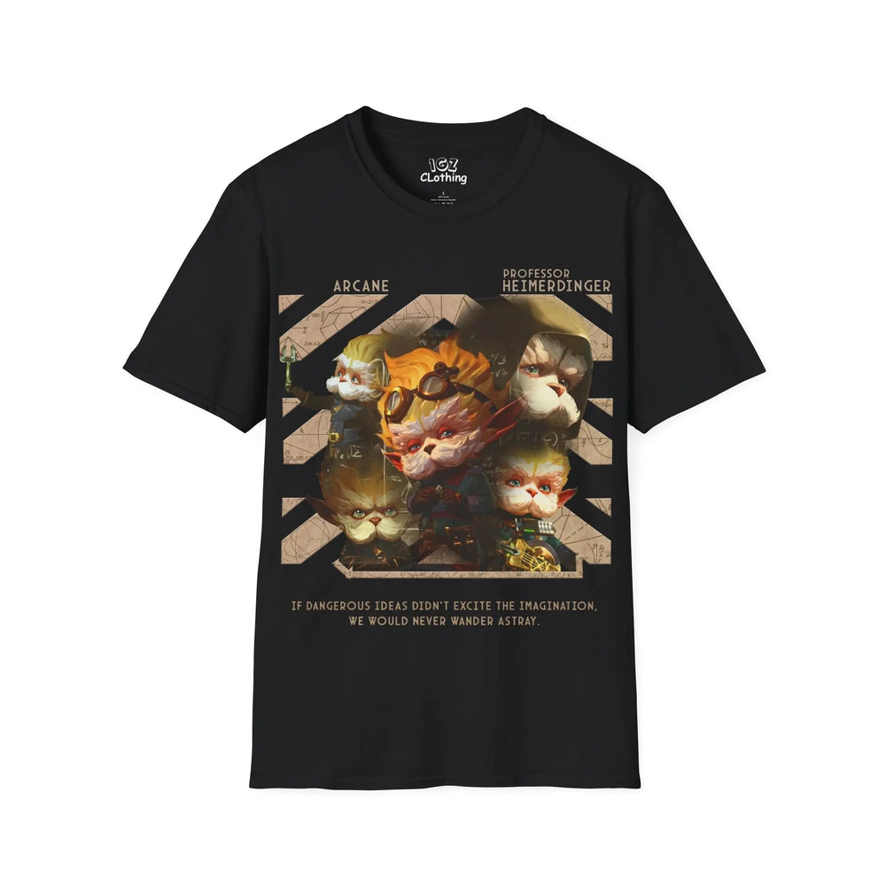Arcane Professor Heimerdinger  T-Shirt Printify
