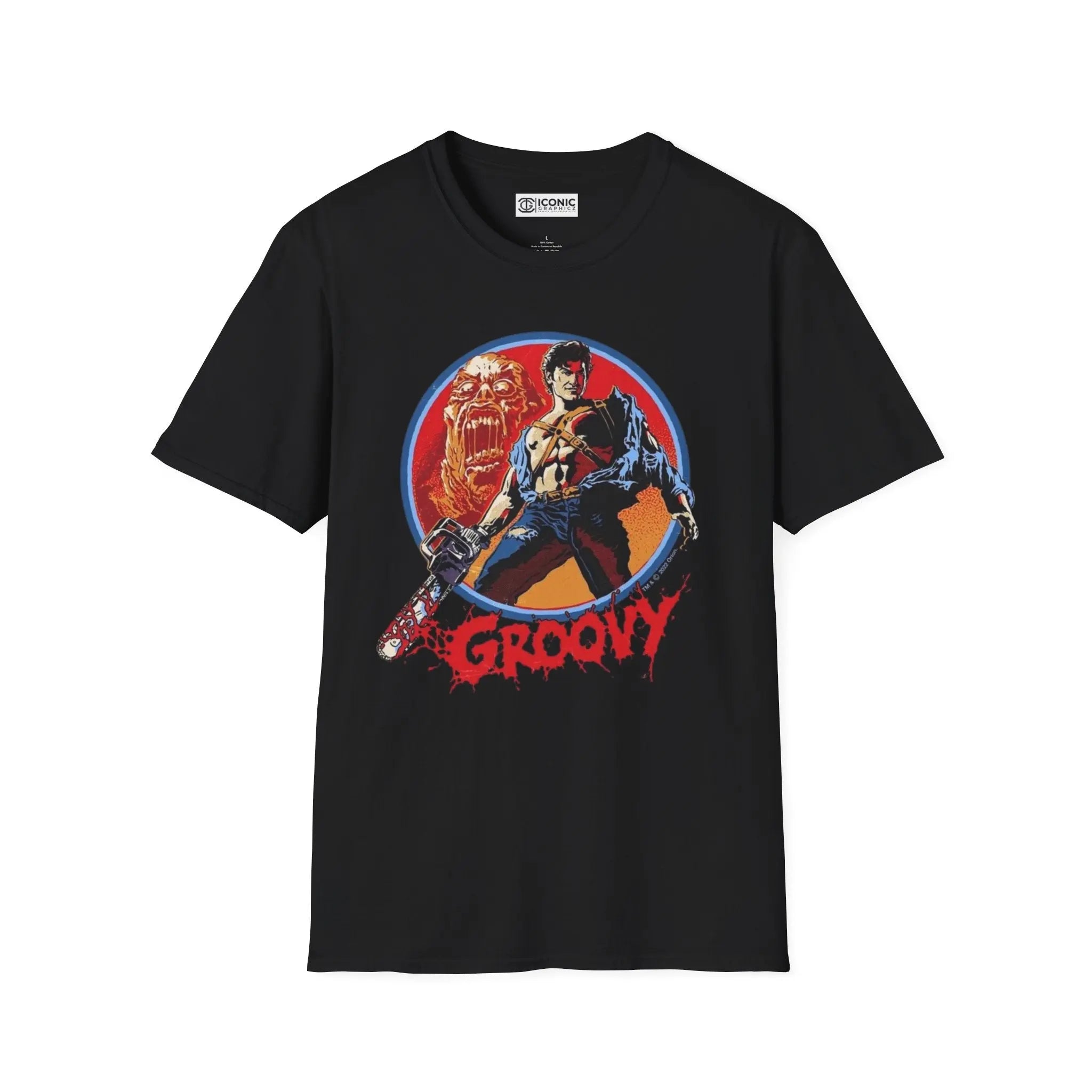 Army of darkness ash groovy T-Shirt Printify
