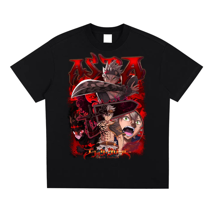 Asta Black Clover Sorona Quick-Dry Cooling T-shirt ODMPOD
