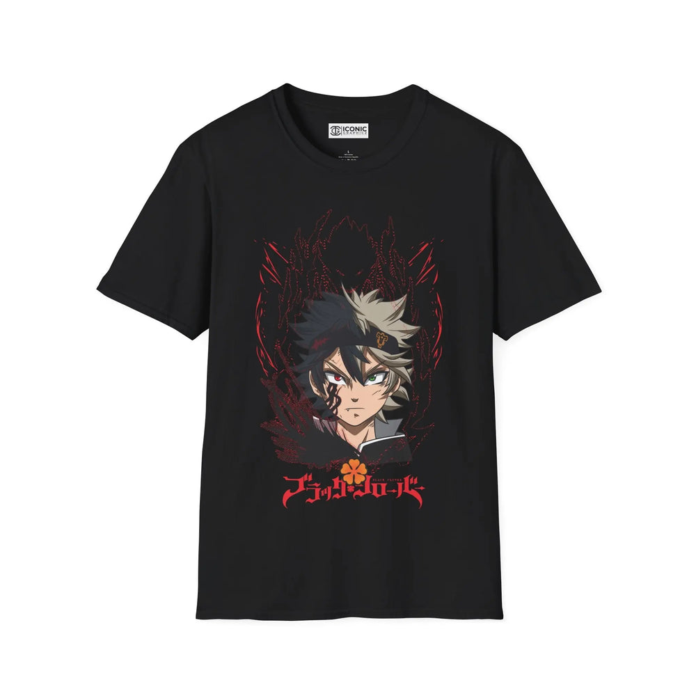 Asta Black Clover T-Shirt Printify