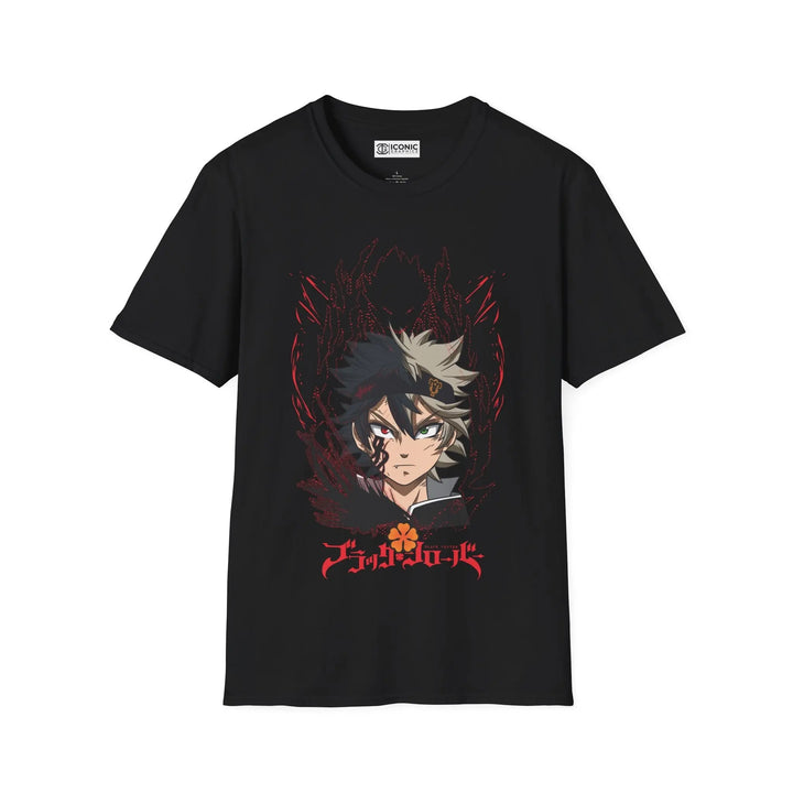 Asta Black Clover T-Shirt Printify