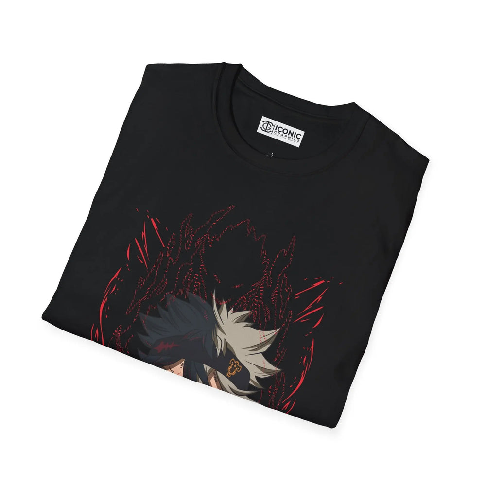 Asta Black Clover T-Shirt Printify
