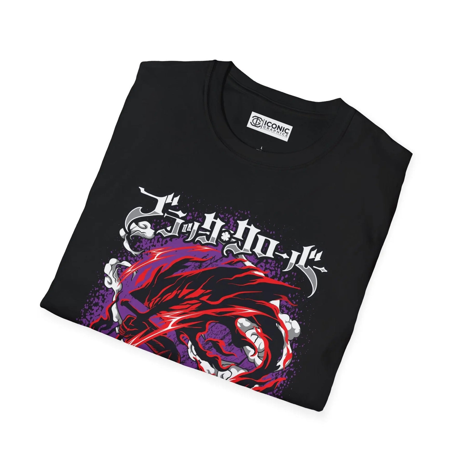 Asta Black Clover T-Shirt Printify