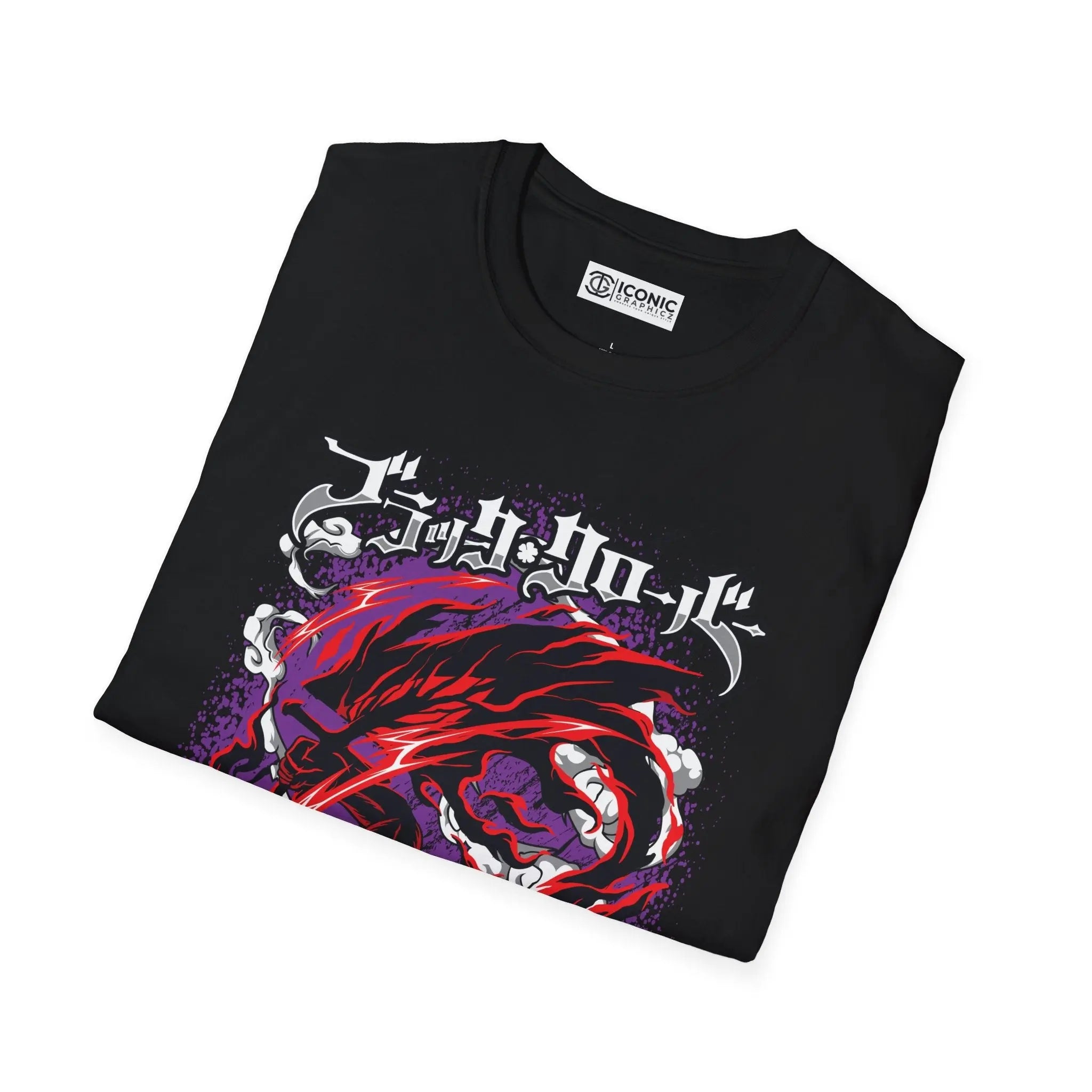 Asta Black Clover T-Shirt Printify