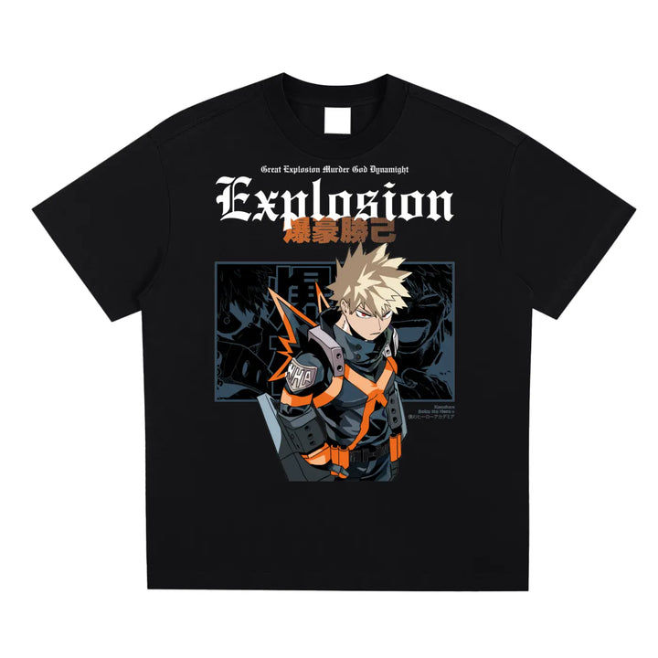BAKUGOU My hero academia Quick-Dry Cooling T-shirt ODMPOD
