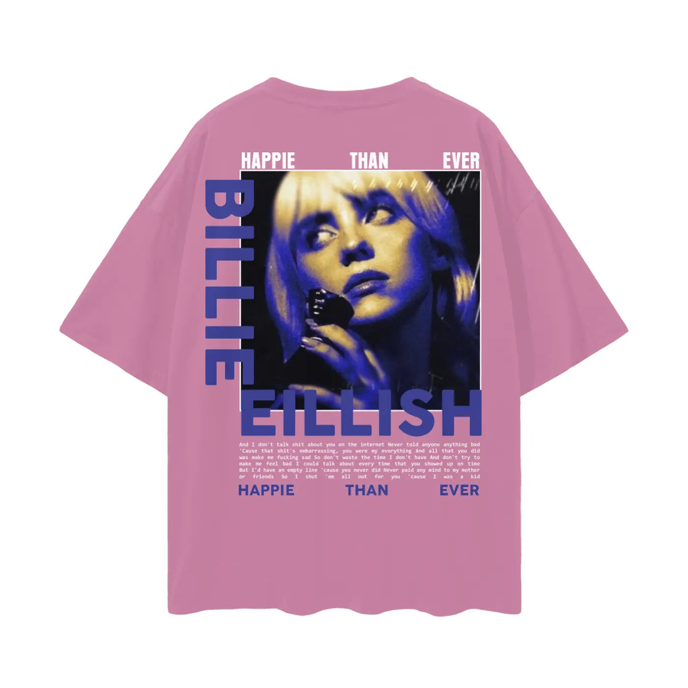 BILLIE EILLISH Oversize Deep Drop Shoulder Tee ODMPOD
