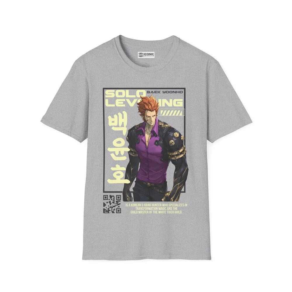 Baek Yoonho Solo Leveling T-Shirt Printify