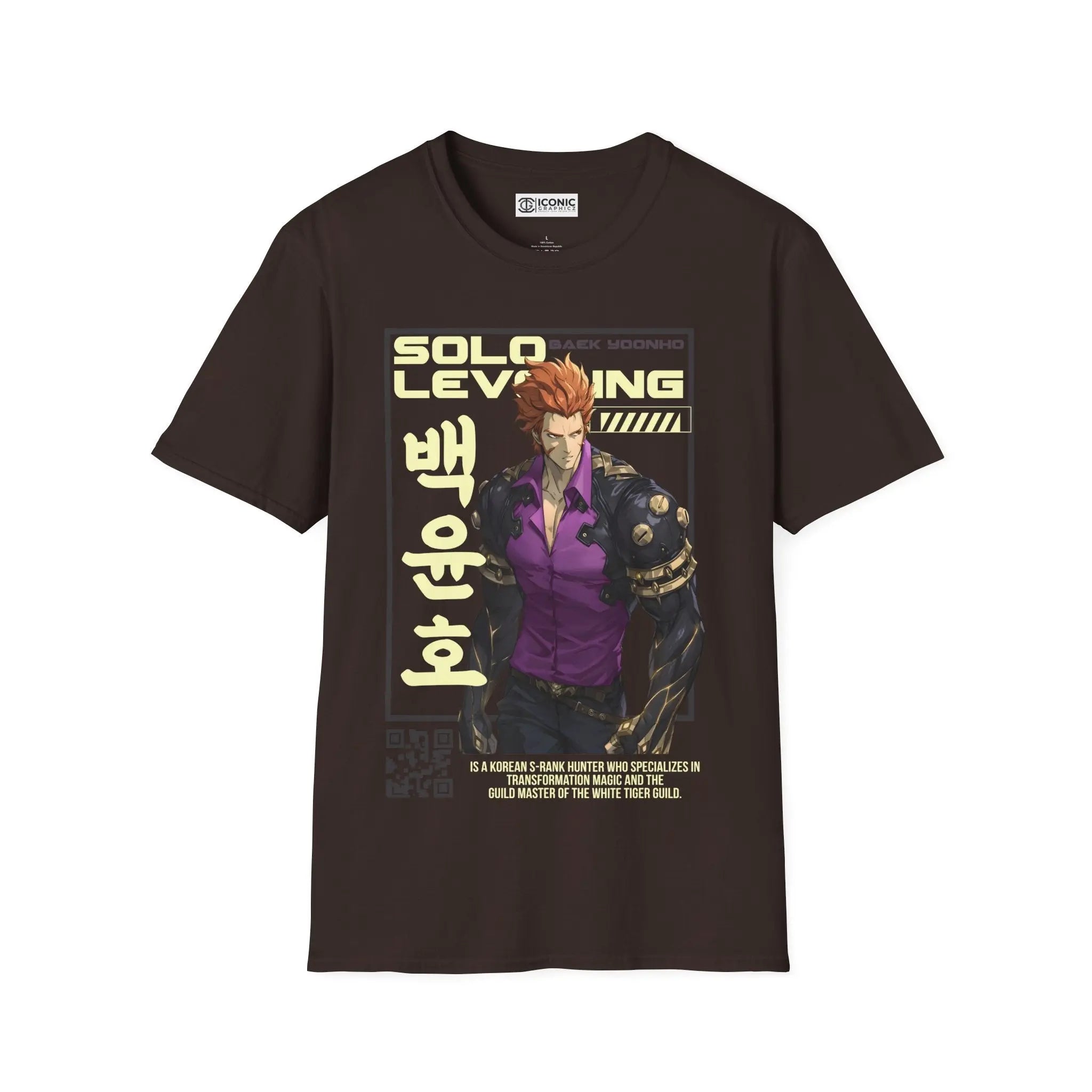 Baek Yoonho Solo Leveling T-Shirt Printify