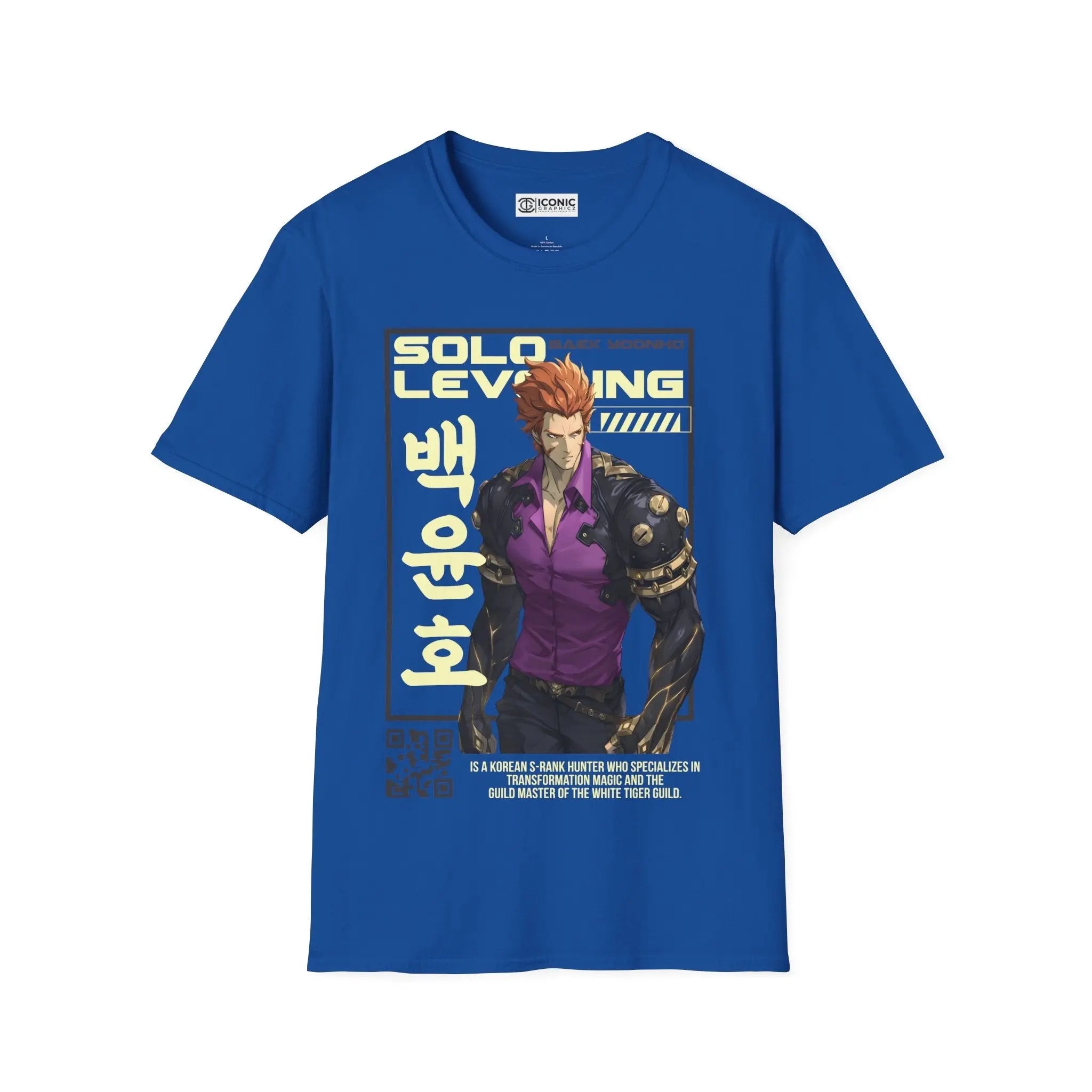 Baek Yoonho Solo Leveling T-Shirt Printify