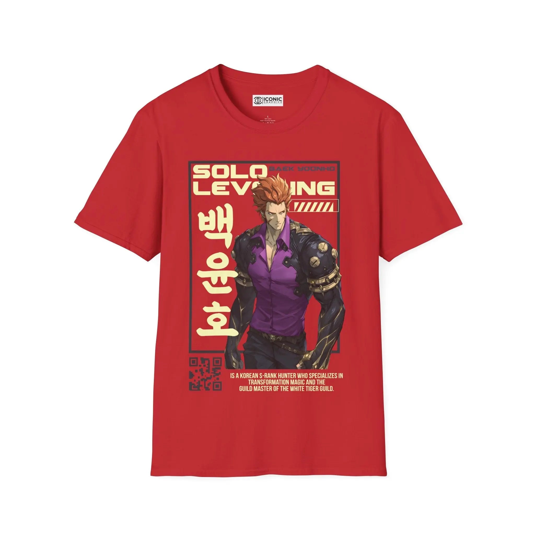 Baek Yoonho Solo Leveling T-Shirt Printify