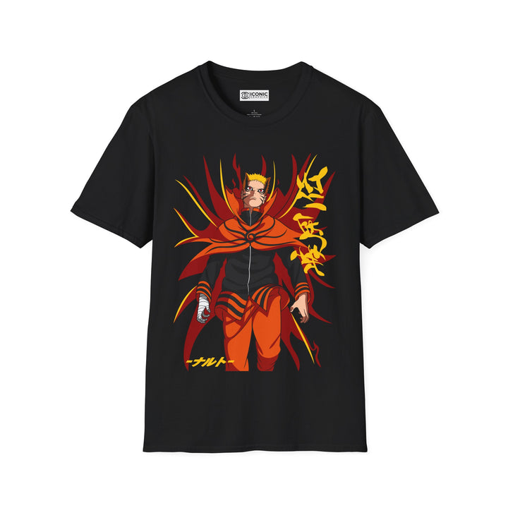Baryon mode Naruto T-Shirt - IGZ Clothing  - Baryon mode Naruto Unisex Softstyle T-Shirt Best Price 26 at IGZ Clothing 