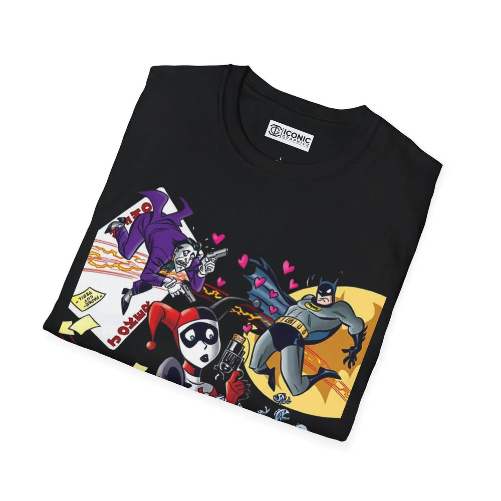 Batman and Joker T-Shirt Printify