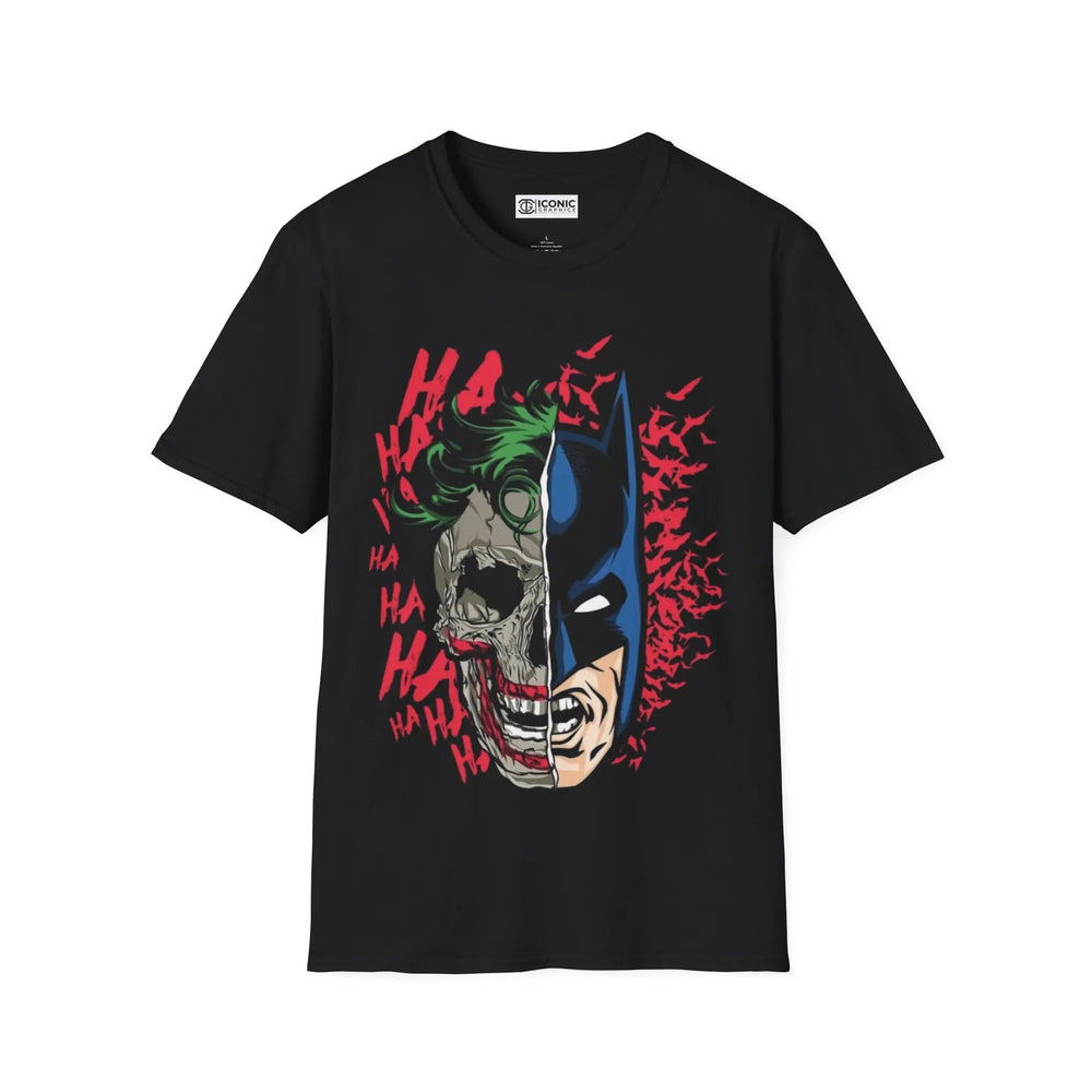 Batman and Joker T-Shirt Printify