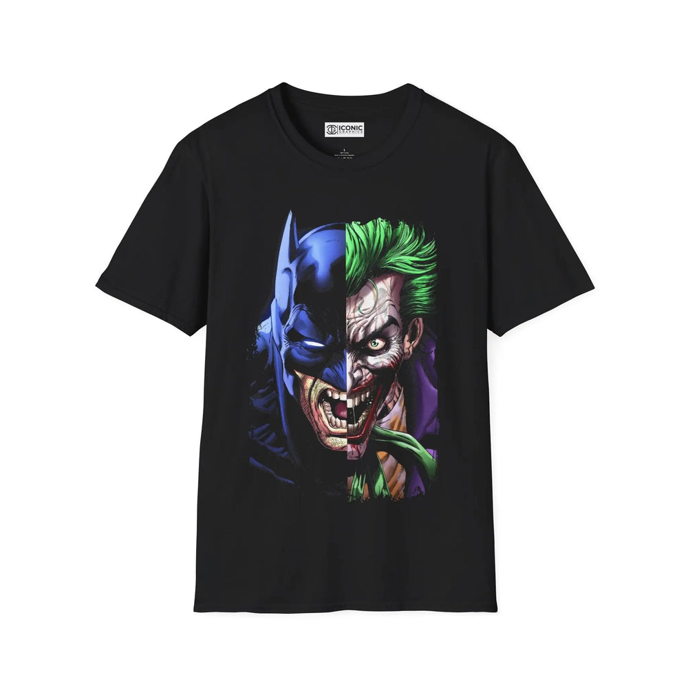 Batman and Joker T-Shirt Printify