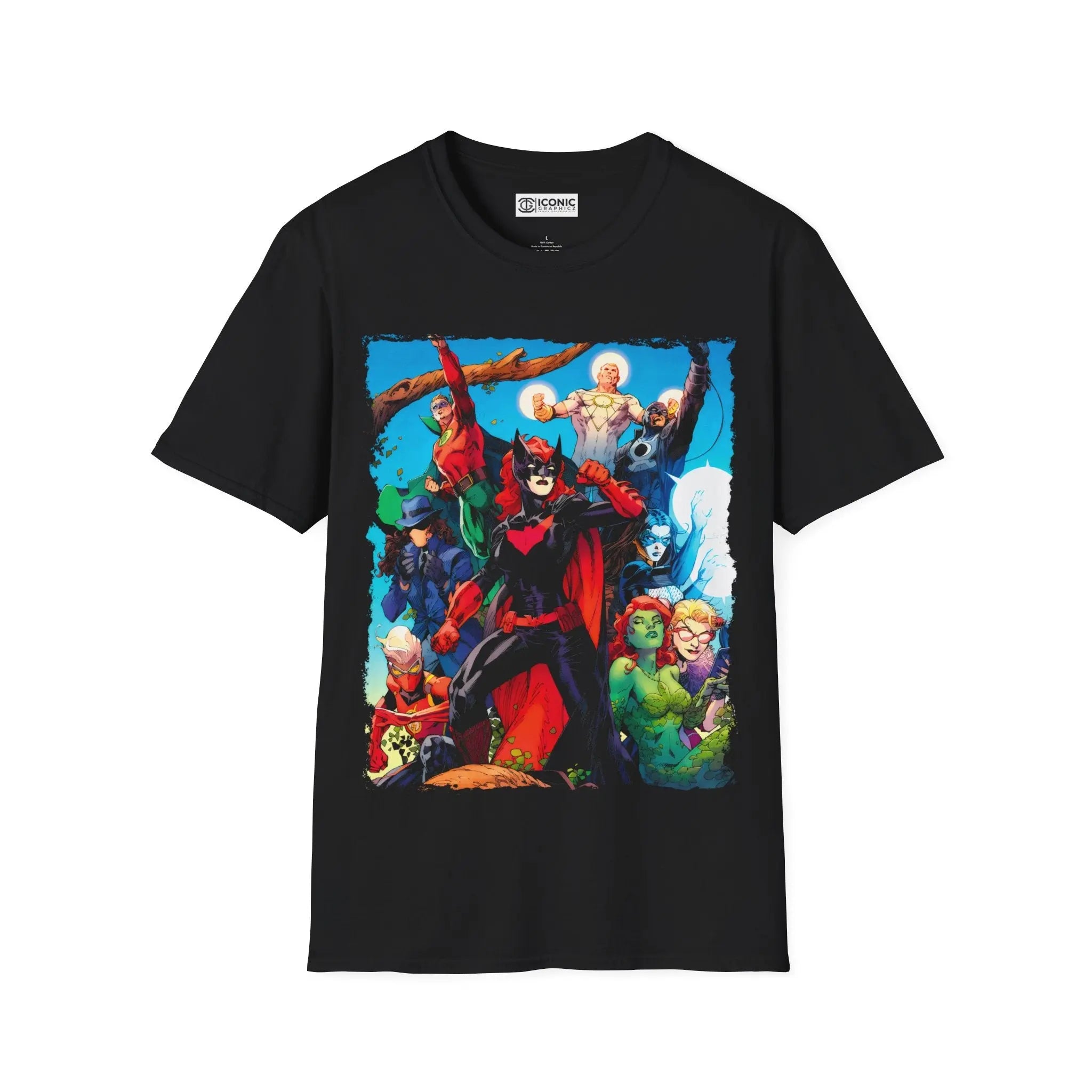 Batwoman T-Shirt | Comic Book Graphic Tee for Fans Printify