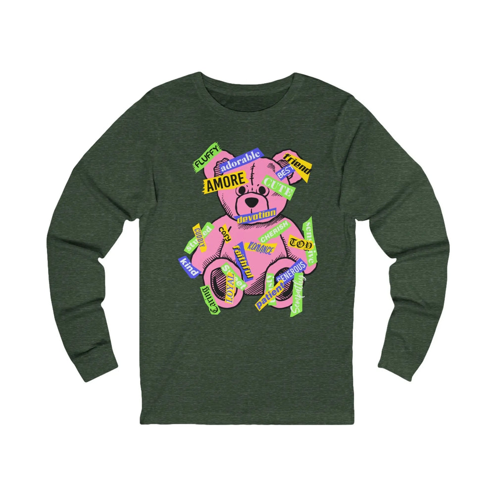 Bears Unisex Jersey Long Sleeve Tee Printify