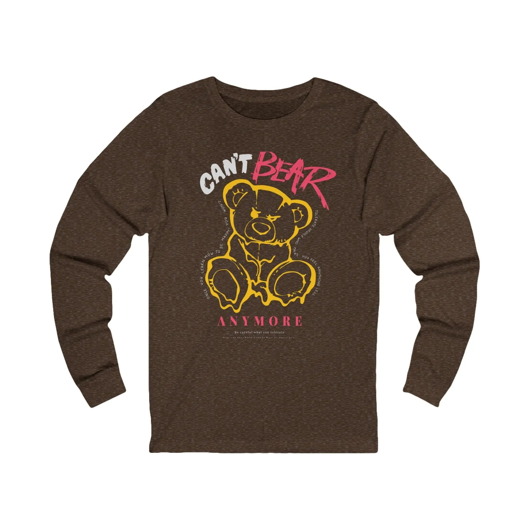 Bears Unisex Jersey Long Sleeve Tee Printify