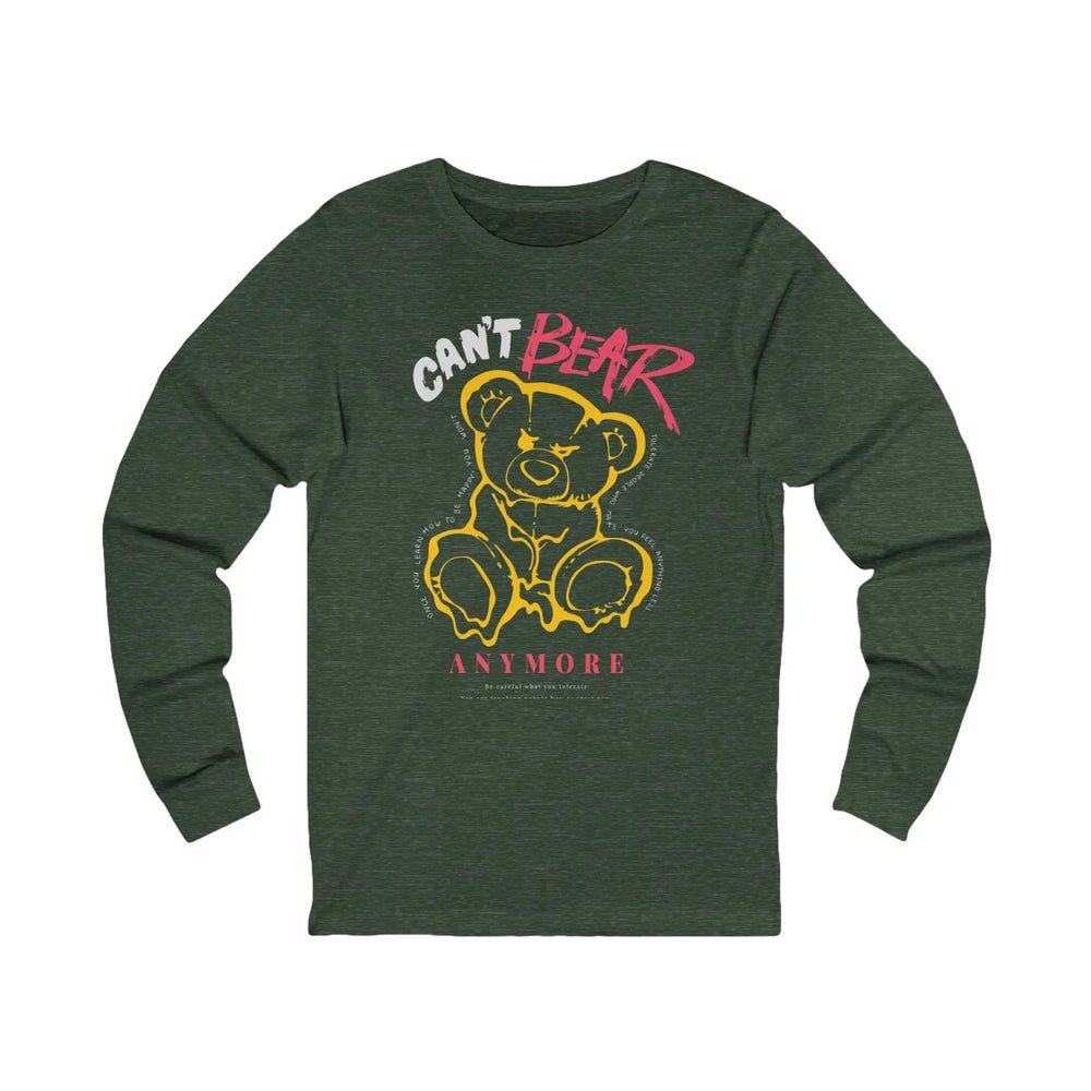 Bears Unisex Jersey Long Sleeve Tee Printify