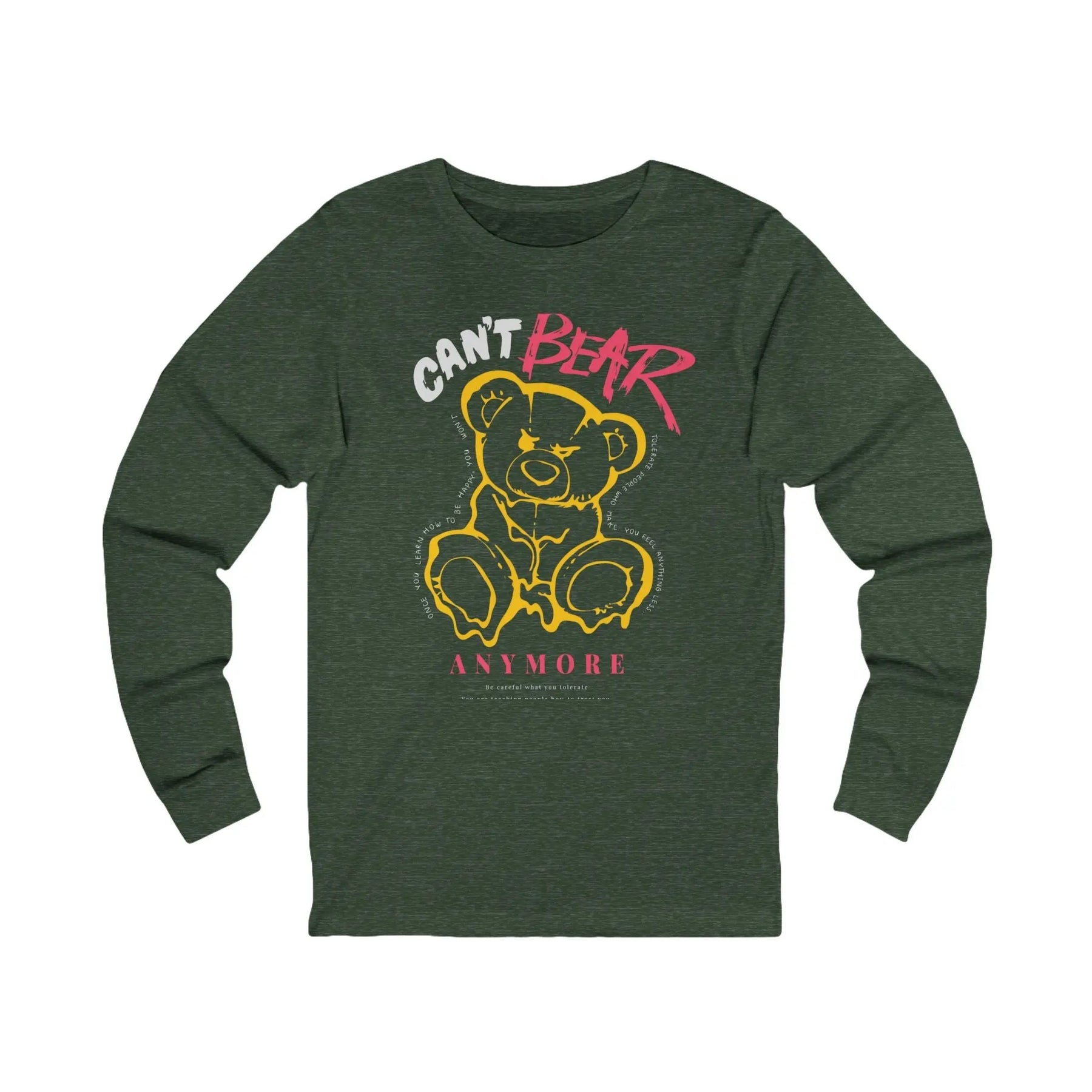 Bears Unisex Jersey Long Sleeve Tee Printify