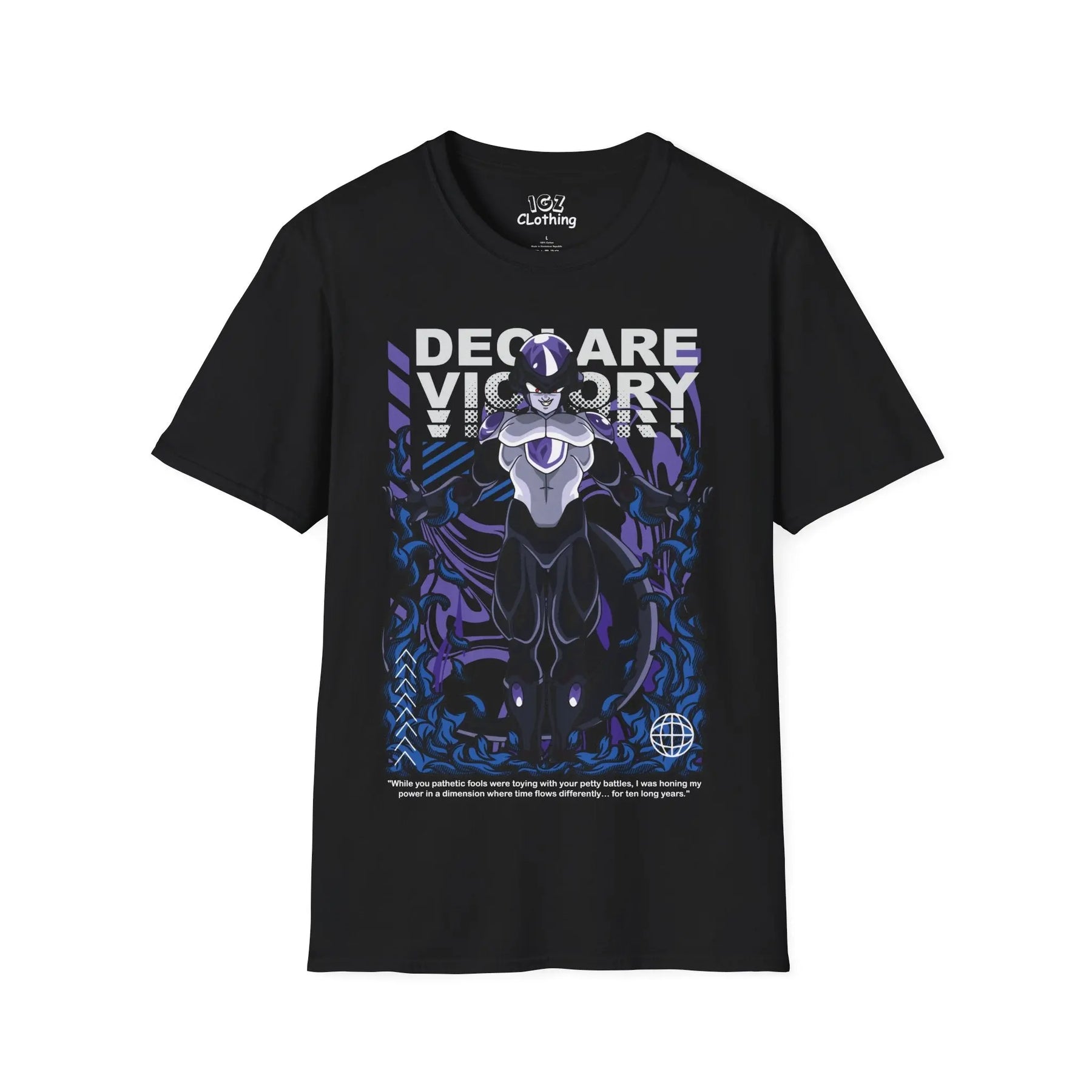 Black frieza Dragonball Super T-Shirt Printify