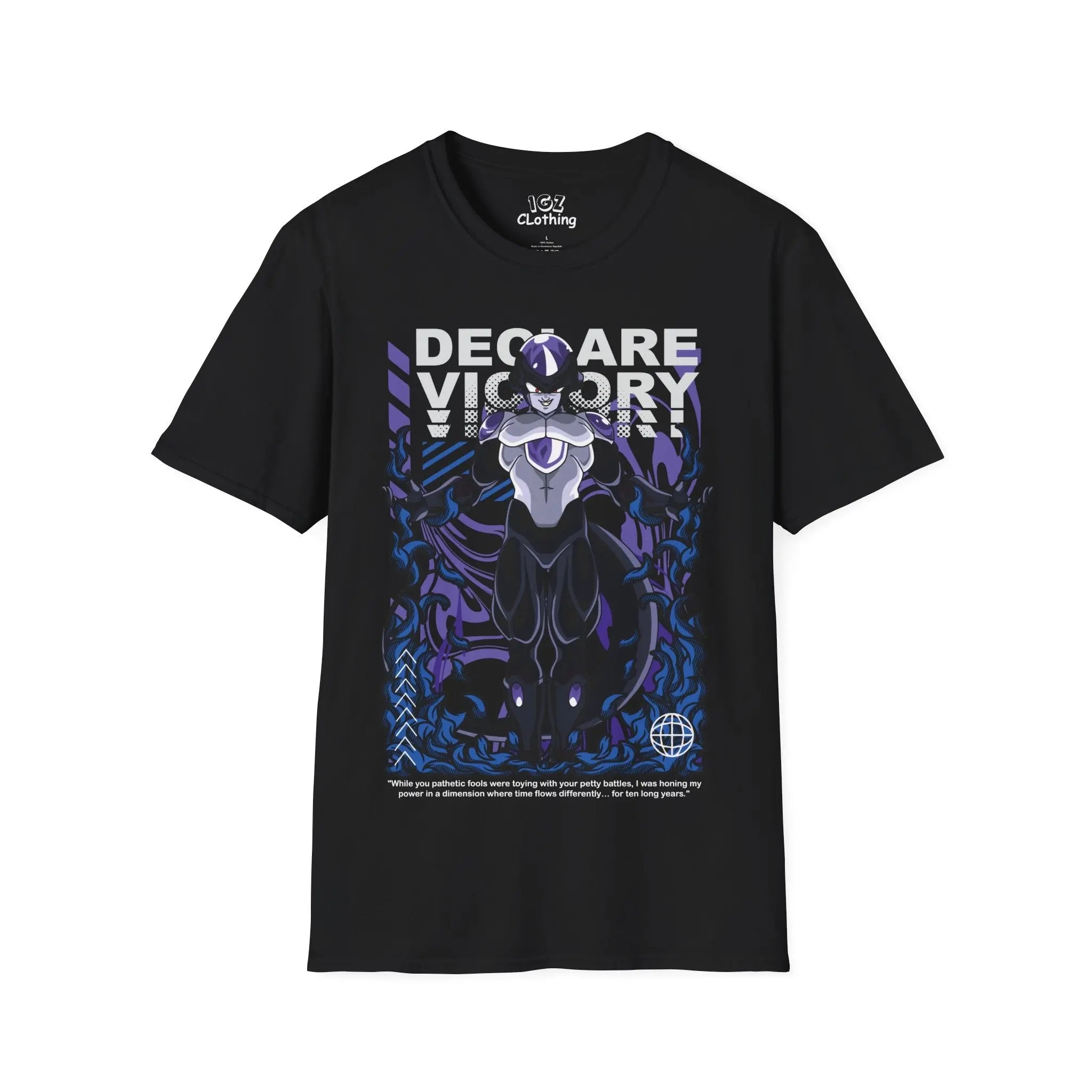 Black frieza Dragonball Super T-Shirt Printify