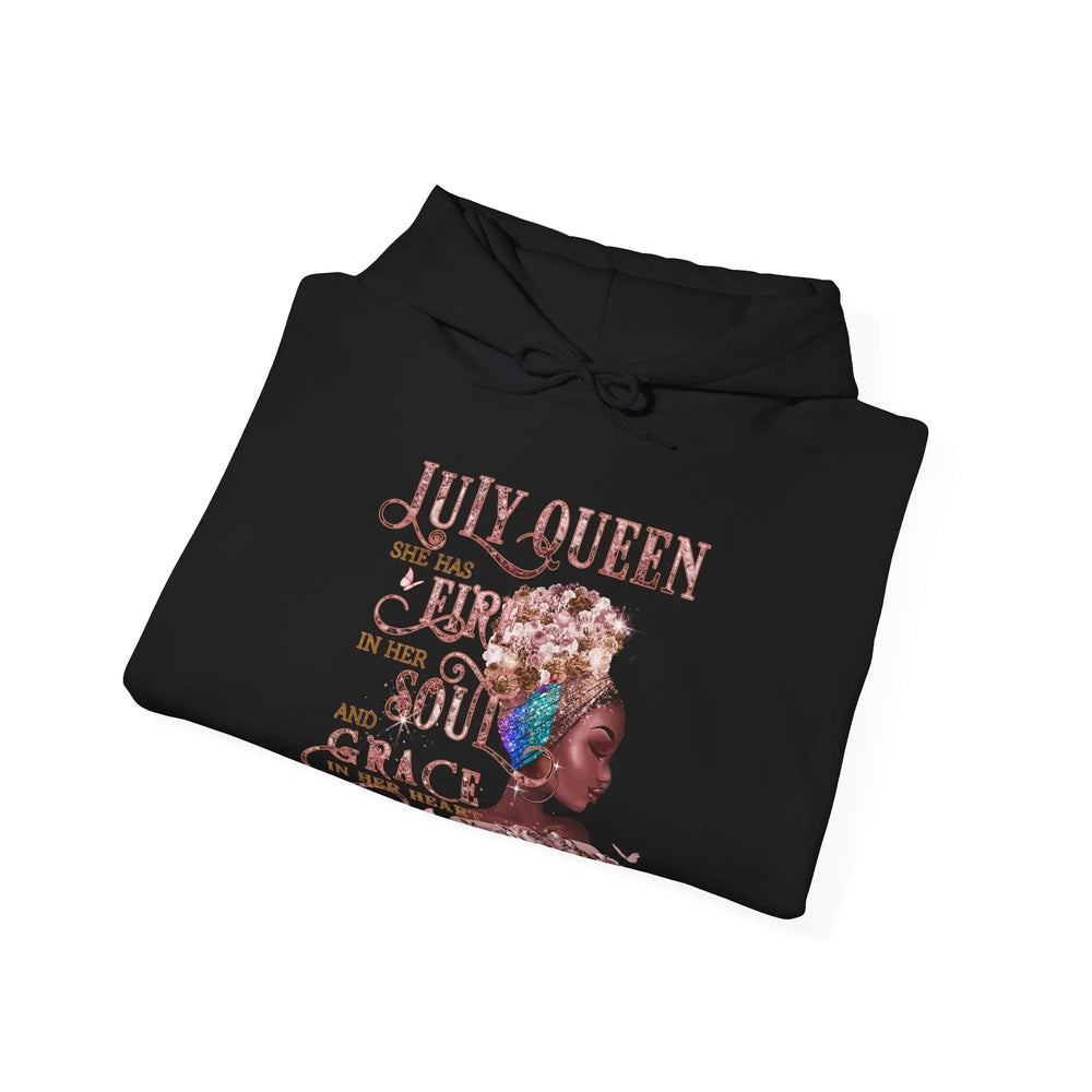 Black girl magic Unisex Heavy Blend™ Hooded Sweatshirt Printify