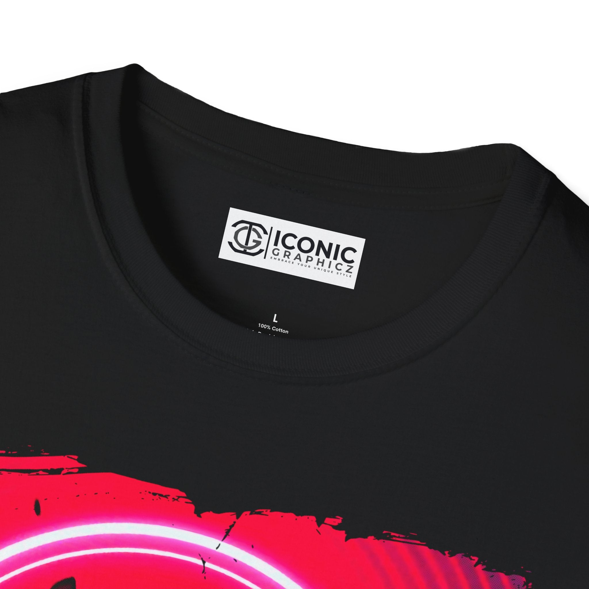 Black Bolt T-Shirt - IGZ Clothing  - Black Bolt Unisex Softstyle T-Shirt Best Price 26 at IGZ Clothing 