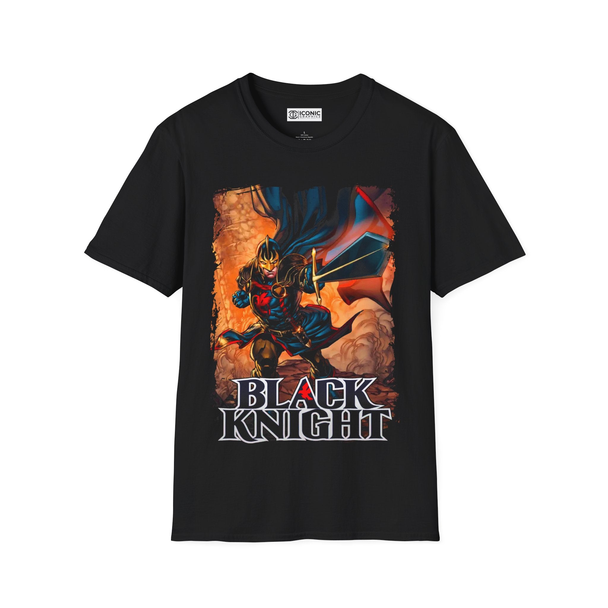 Black Knight T-Shirt - IGZ Clothing  - Black Knight Unisex Softstyle T-Shirt Best Price 26 at IGZ Clothing 