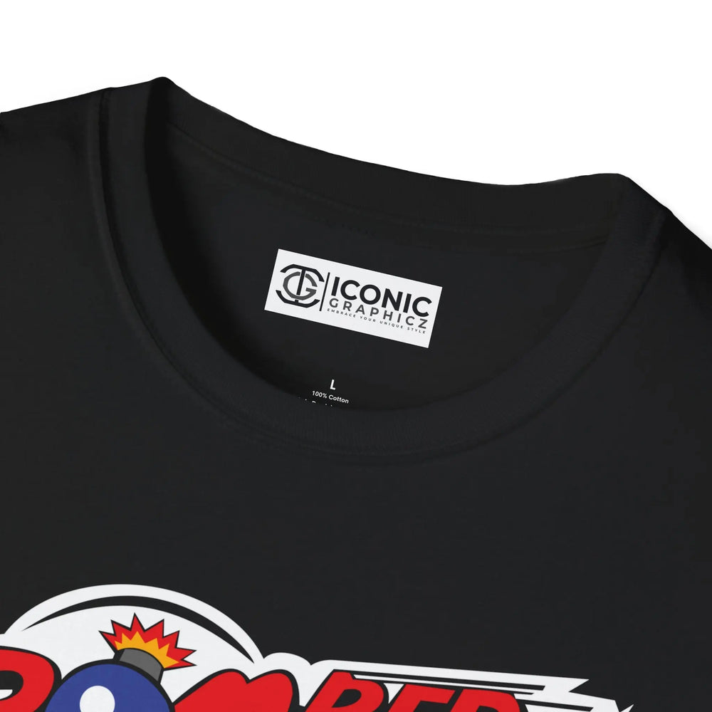 Bomber man T-Shirt Printify