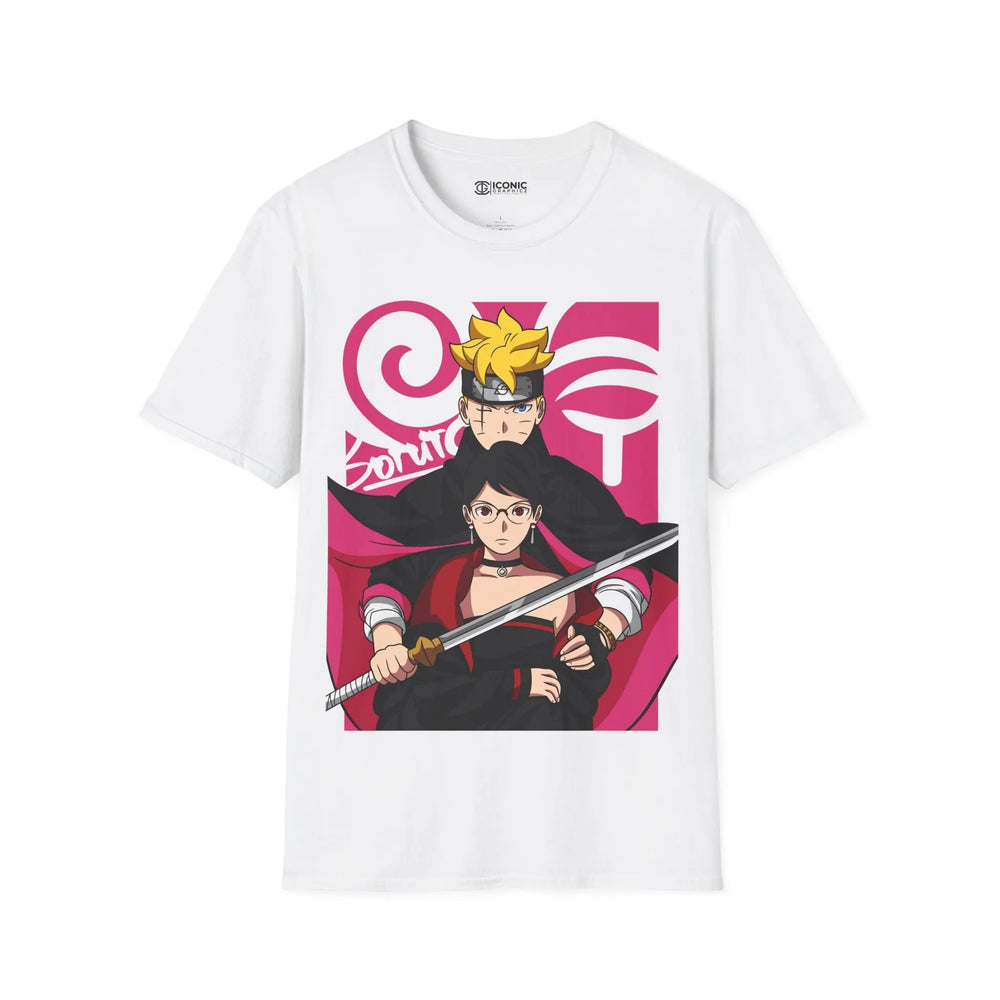 Boruto and Sarada T-Shirt Printify