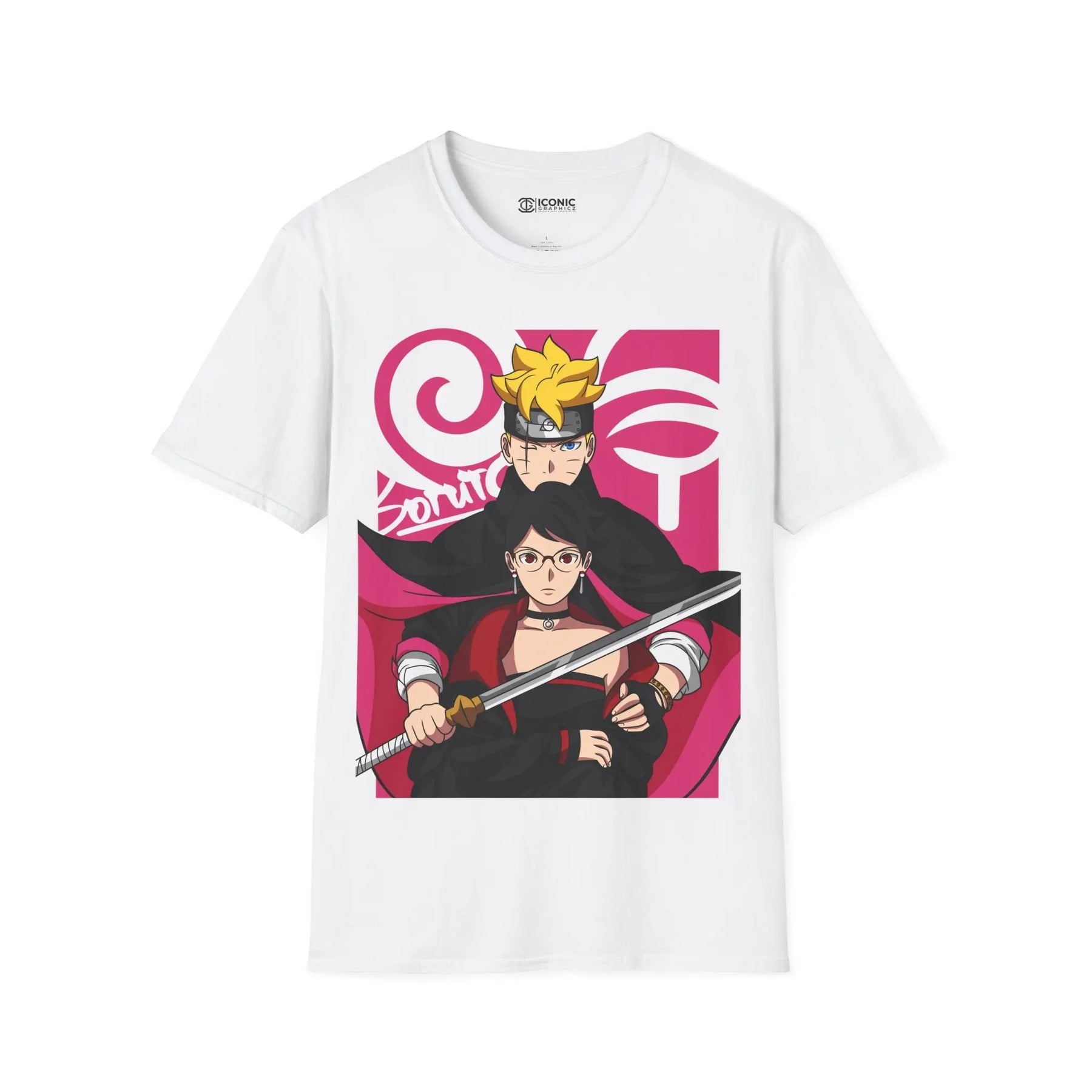 Boruto and Sarada T-Shirt Printify