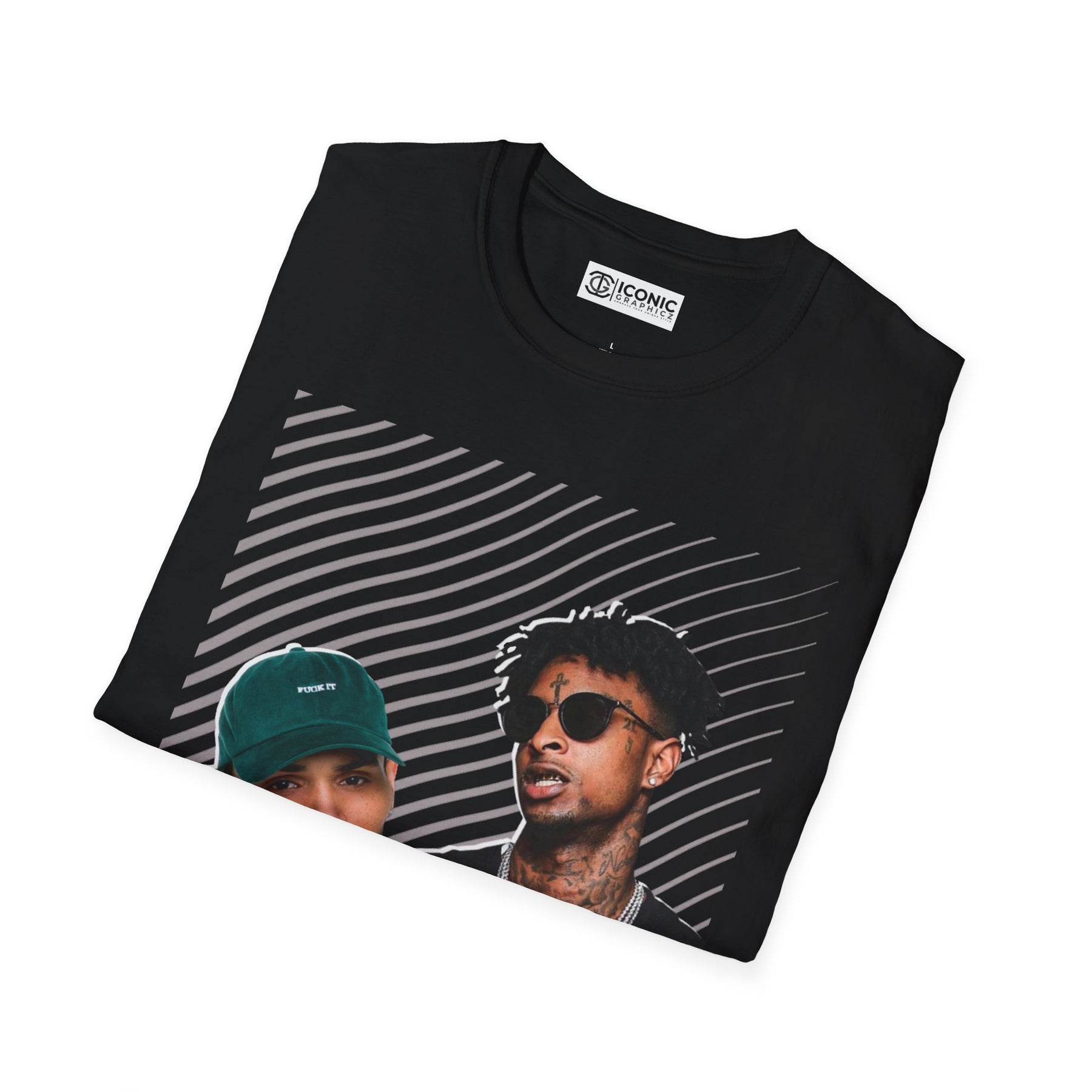 Breezy and 21 Savage T-Shirt - IGZ Clothing  - Breezy and 21 Savage Unisex Softstyle T-Shirt Best Price 26 at IGZ Clothing 