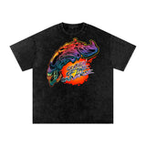 Bright Alien Acid Wash Oversize T-Shirt - 250 GSM ODMPOD