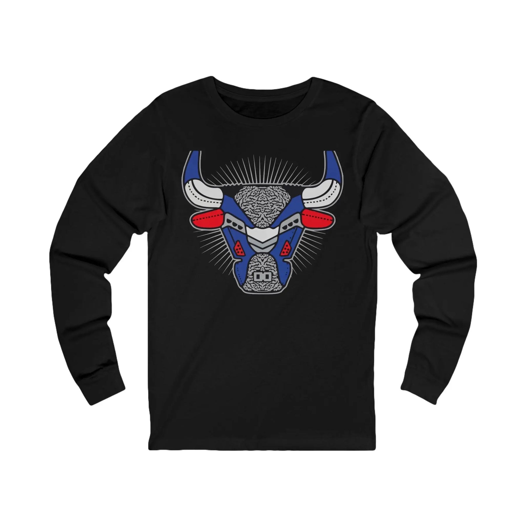 Bull Unisex Jersey Long Sleeve Tee Printify