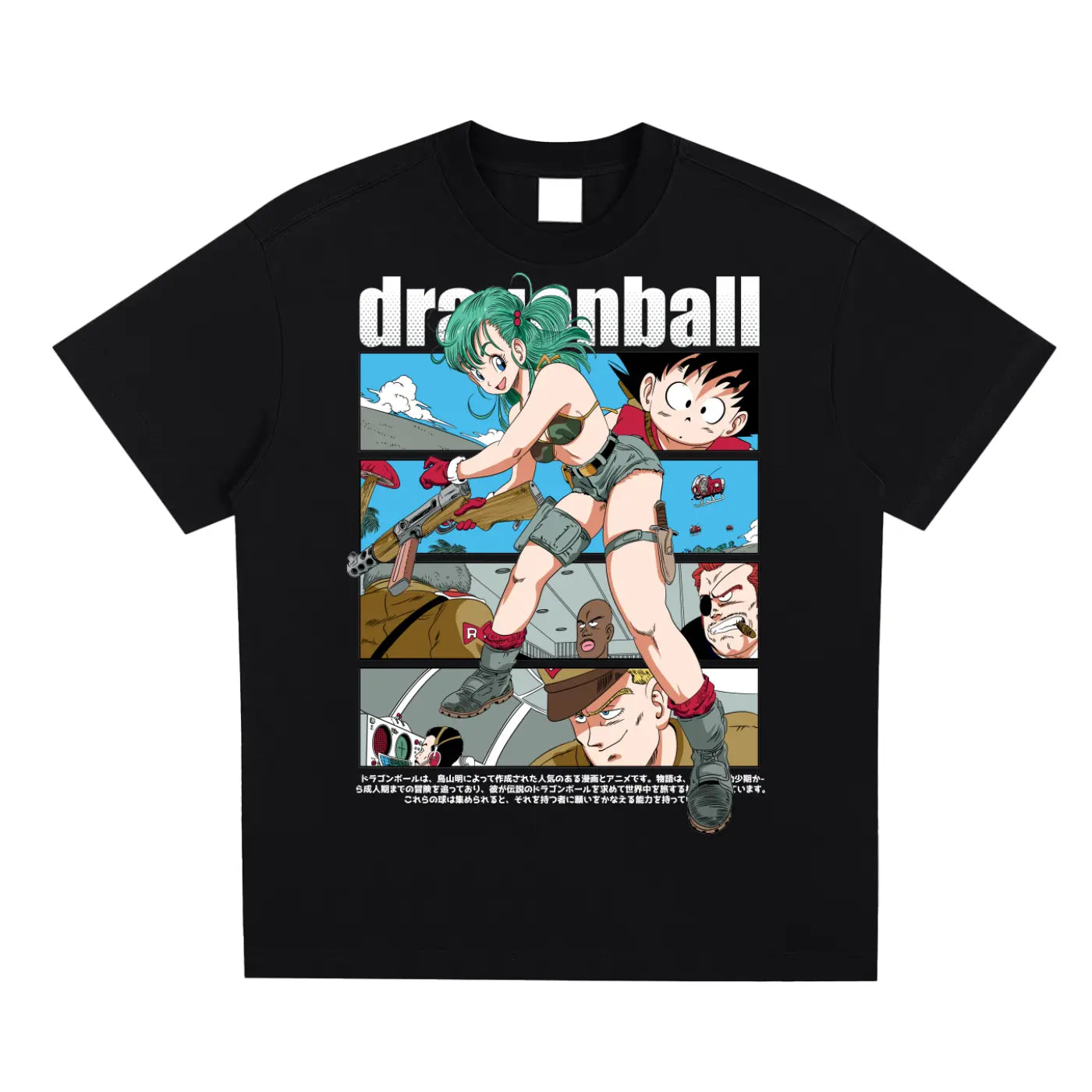 Bulma Dragonball Sorona Quick-Dry Cooling T-shirt ODMPOD