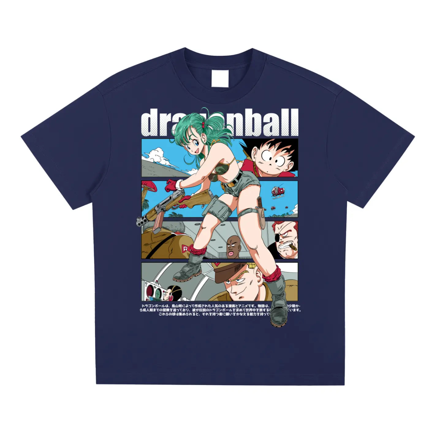 Bulma Dragonball Sorona Quick-Dry Cooling T-shirt ODMPOD