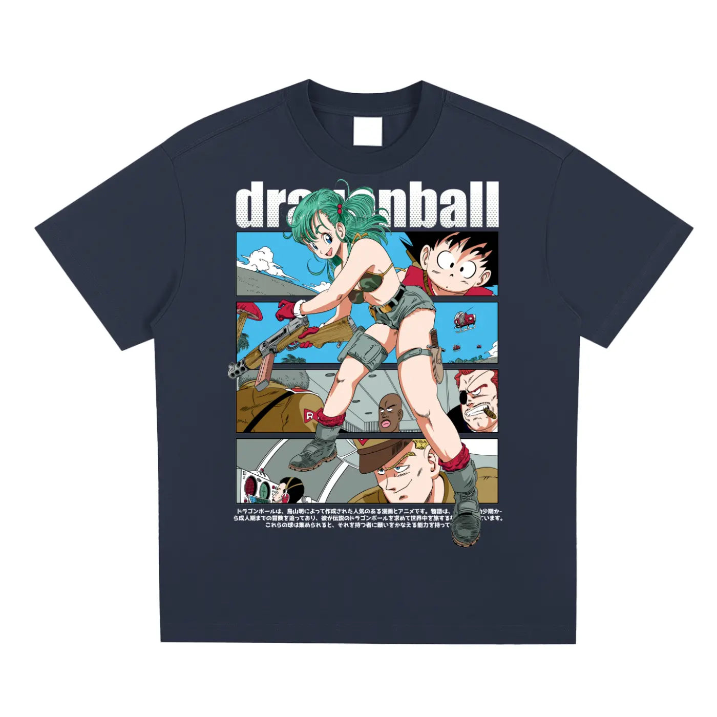 Bulma Dragonball Sorona Quick-Dry Cooling T-shirt ODMPOD