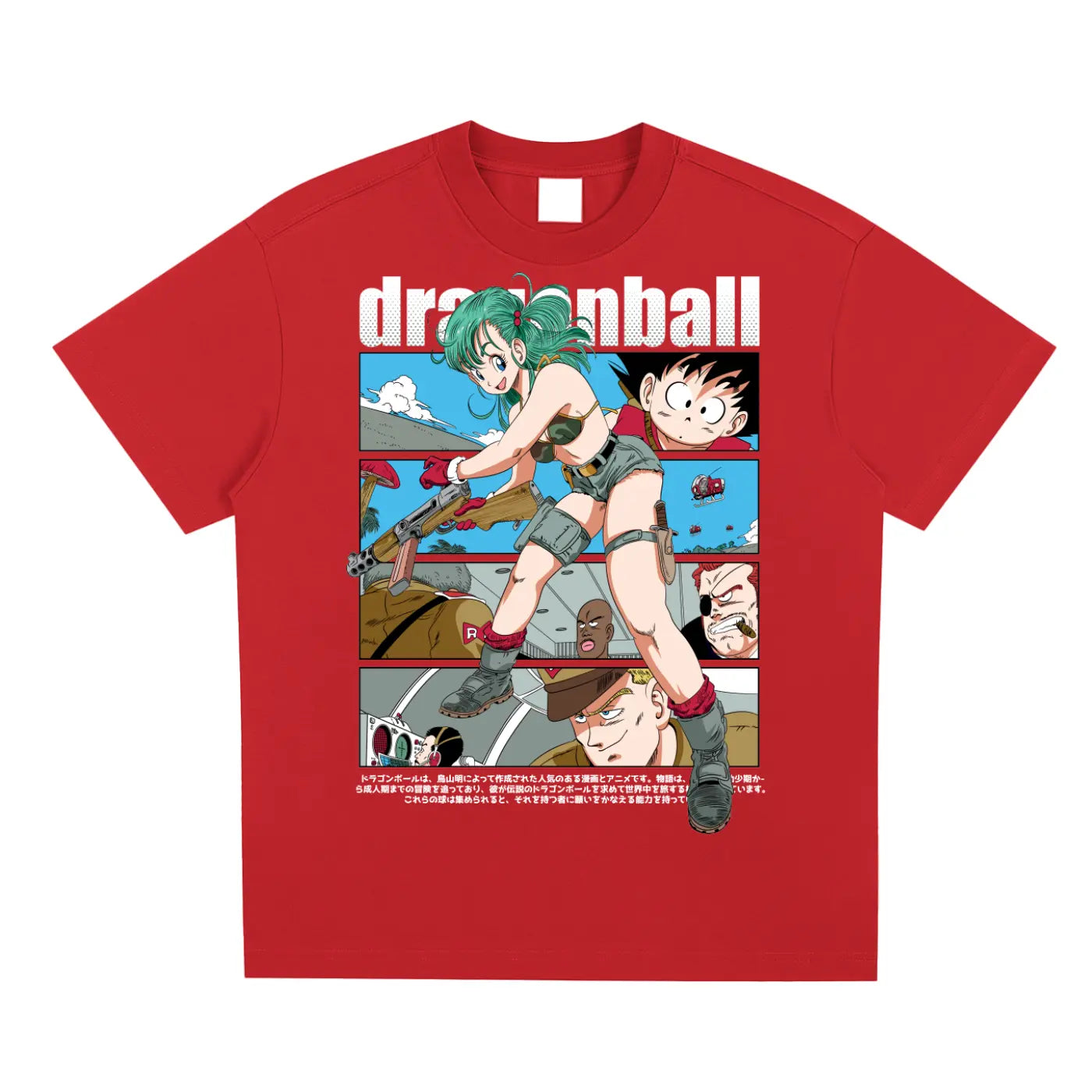 Bulma Dragonball Sorona Quick-Dry Cooling T-shirt ODMPOD