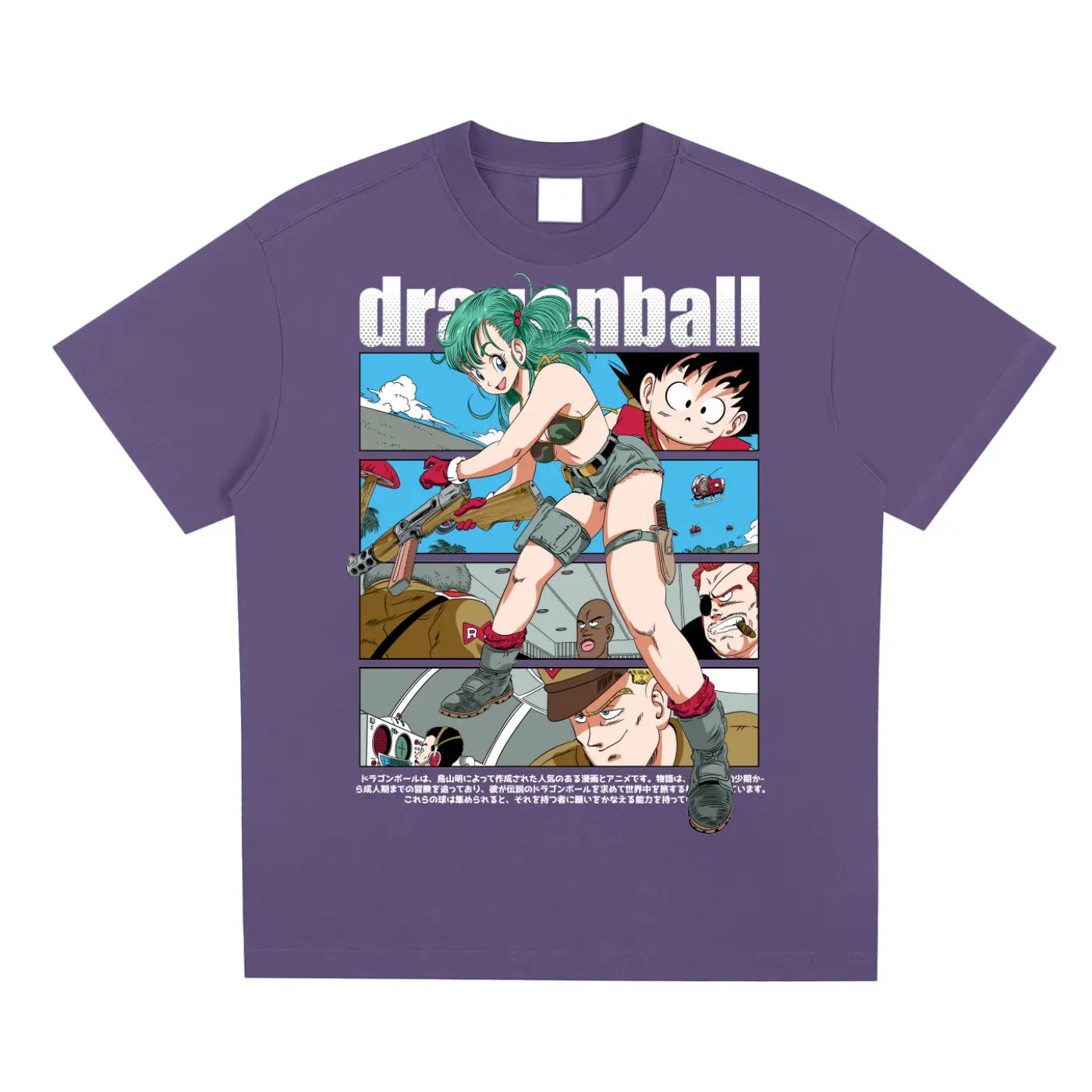 Bulma Dragonball Sorona Quick-Dry Cooling T-shirt ODMPOD