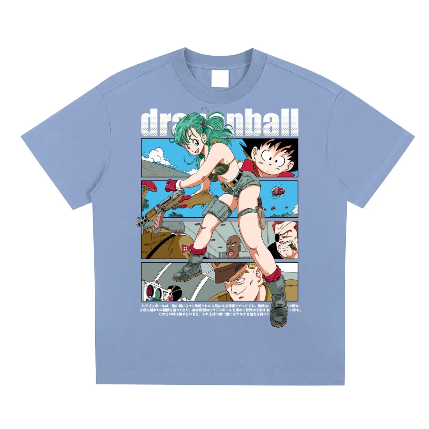 Bulma Dragonball Sorona Quick-Dry Cooling T-shirt ODMPOD