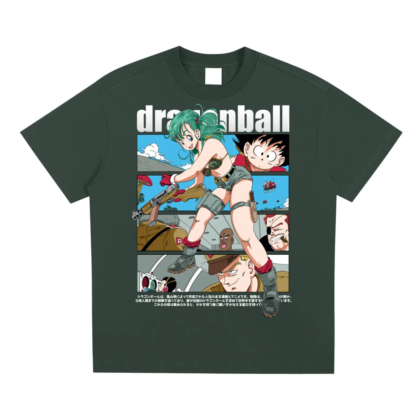 Bulma Dragonball Sorona Quick-Dry Cooling T-shirt ODMPOD
